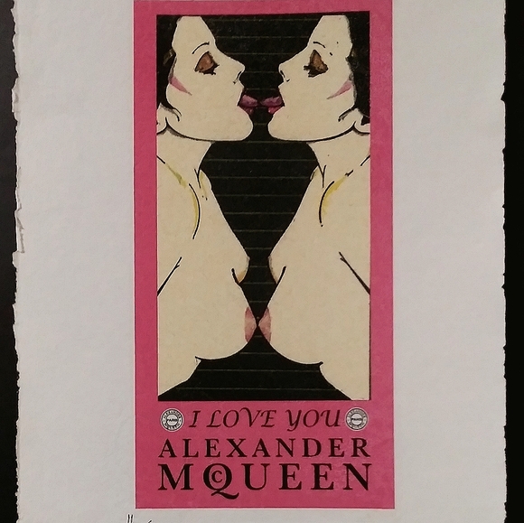 Nagel Alexander McQueen Print by Fairchild Paris